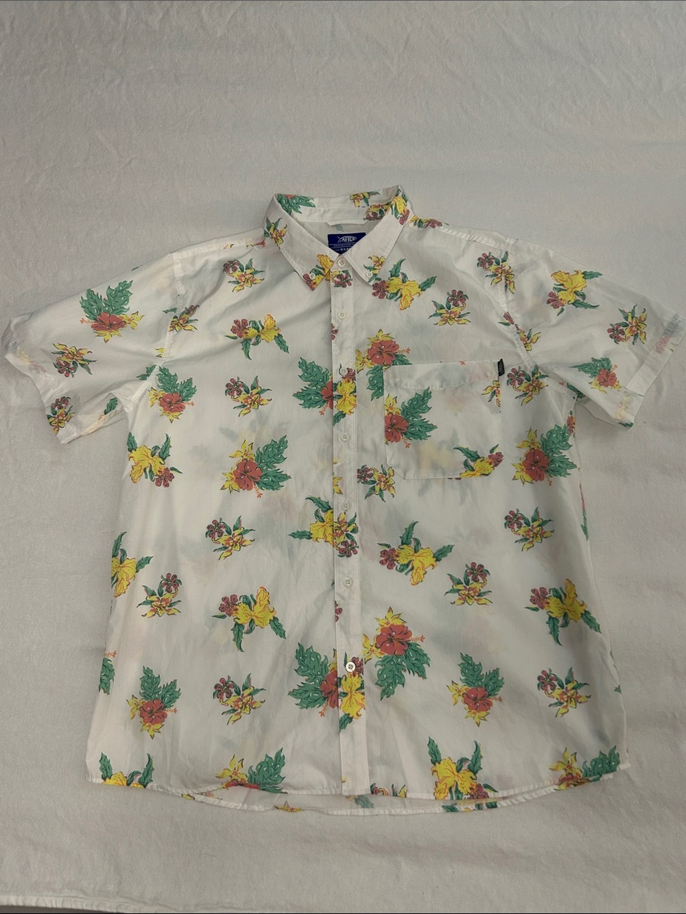 AFTCO UPF 50 Fishing Short-Sleeve Shirt